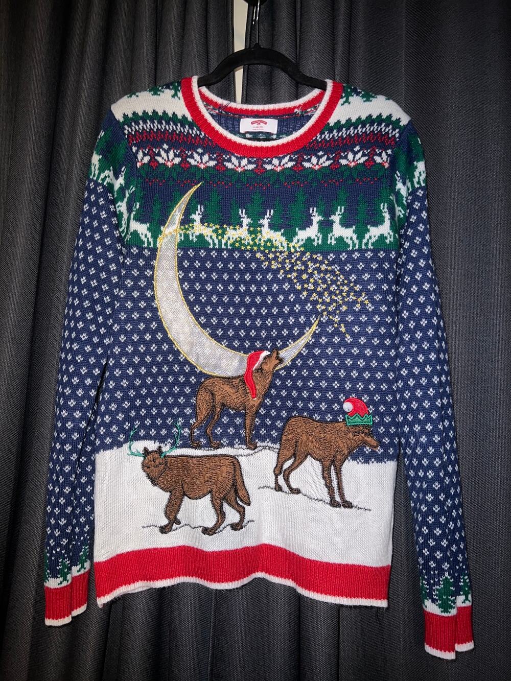Ugly Christmas Sweater Xmas Size Medium
